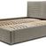 Trae Mobler Montana 140 x 200 cm Gestoffeerd Bed Taupe