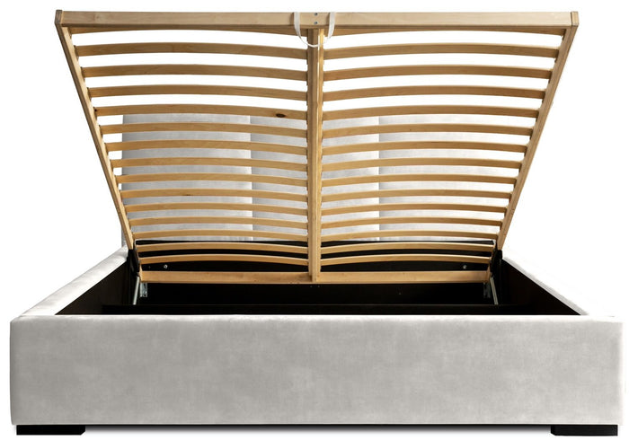 Trae Mobler Porto 160 x 200 cm Gestoffeerd Bed Pearl
