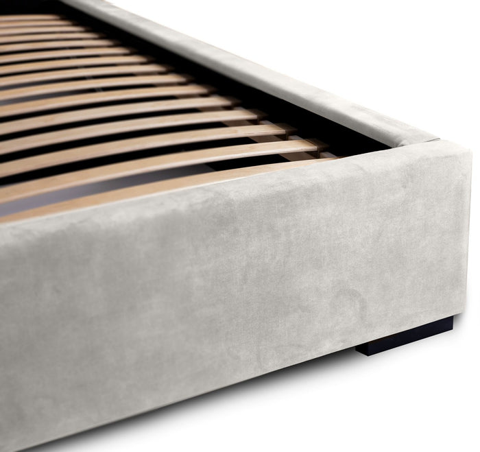 Trae Mobler Porto 160 x 200 cm Gestoffeerd Bed Pearl