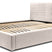 Trae Mobler Montana 140 x 200 cm Gestoffeerd Bed Beige