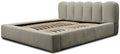 Trae Mobler Dallas 180 x 200 cm Gestoffeerd Bed Taupe