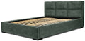 Trae Mobler Porto 160 x 200 cm Gestoffeerd Bed Bosgroen