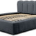 Trae Mobler Dallas 140 x 200 cm Gestoffeerd Bed Donkerblauw