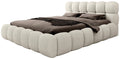 Trae Mobler Boston 160 x 200 cm Gestoffeerd Bed Beige