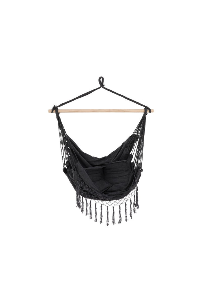 Nest outdoor Colin katoenen tuin hangstoel donkergrijs