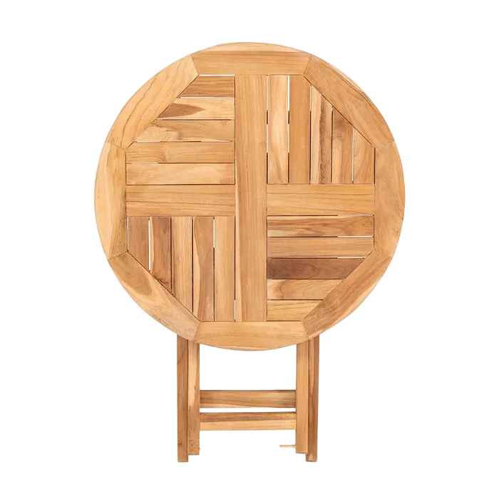 Artichok Jane inklapbare houten tuintafel - Ø 70 x 75 cm