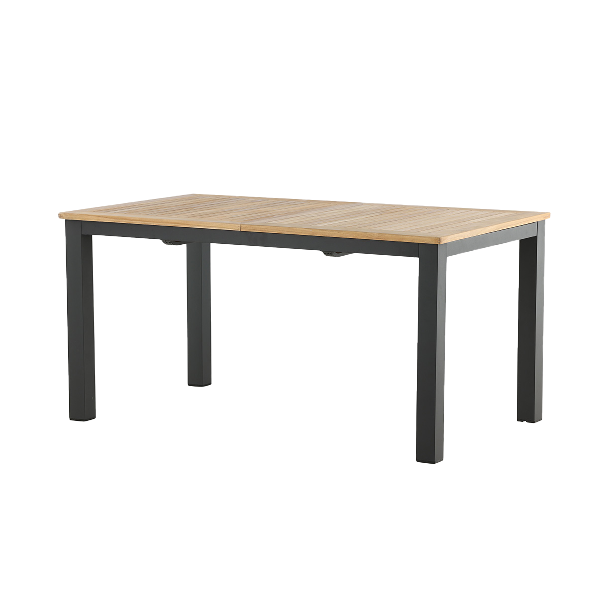 Nest outdoor Arvin Uitschuifbare Tuintafel met Teakhouten Blad