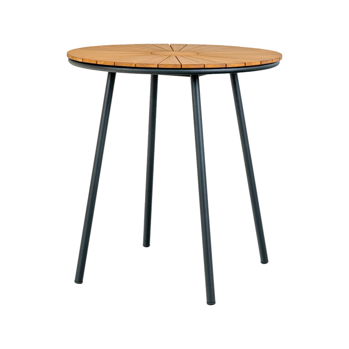 Artichok Matteo Tuintafel Bruin - Metaal - Teakhout