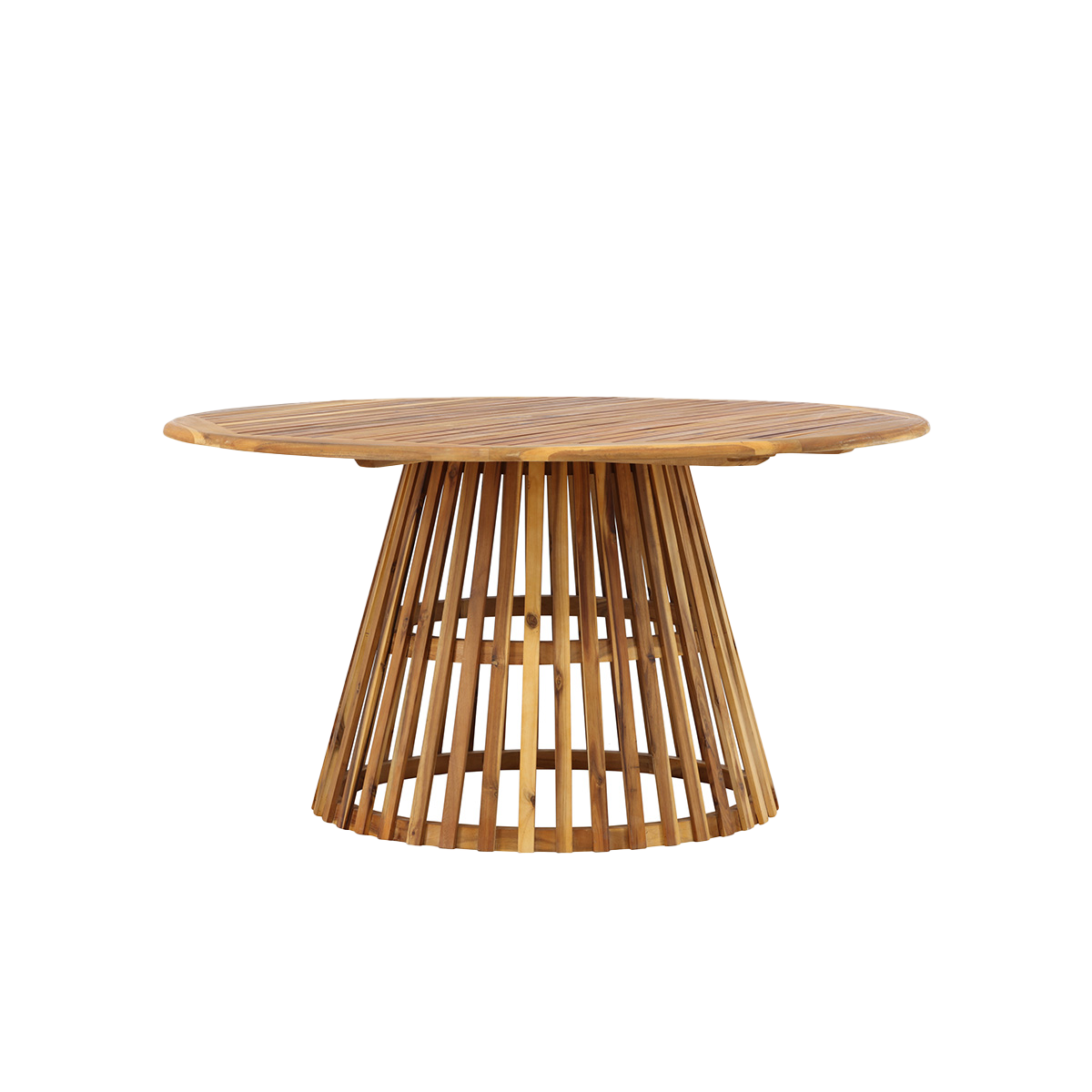 Nest outdoor Tobias Ronde Houten Tuintafel Naturel - Ø 150 cm