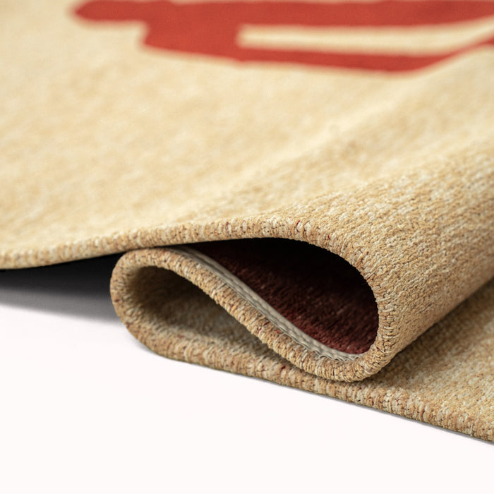 Louis de Poortere Ribbon Vloerkleed 140 x 200 cm - Red