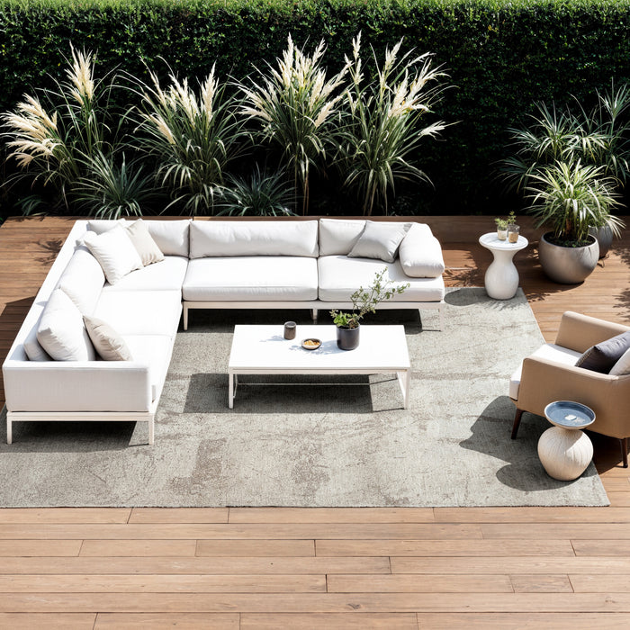 Louis de Poortere Sol Vloerkleed 170 x 240 cm - Albatre