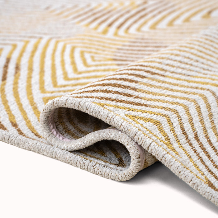 Louis de Poortere Coral Meditation Vloerkleed 200 x 280 cm - Yellow Hippy