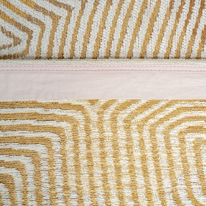 Louis de Poortere Coral Meditation Vloerkleed 80 x 150 cm - Yellow Hippy