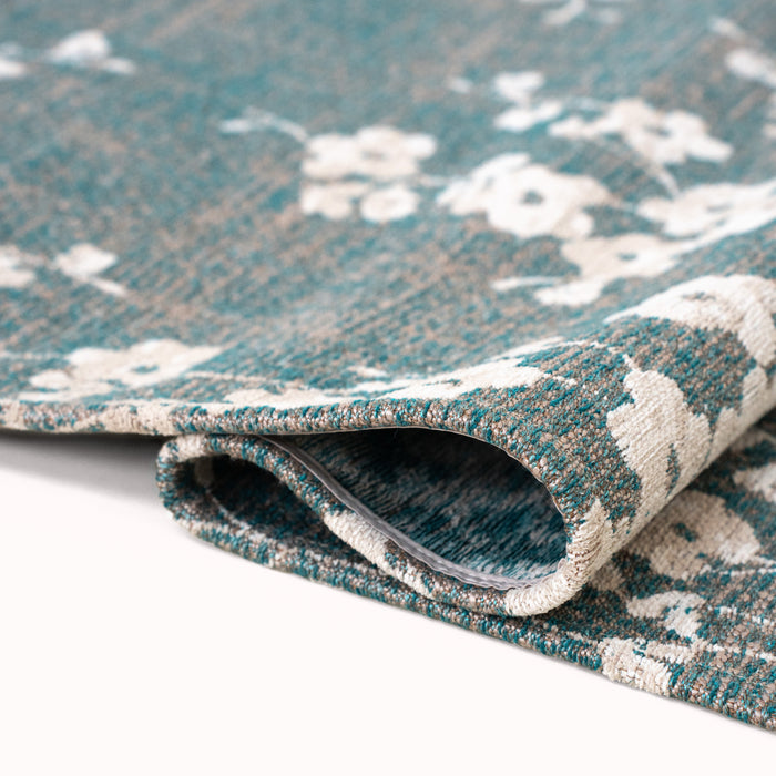 Louis de Poortere Sakura Vloerkleed 170 x 240 cm - Lake Blue