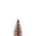 J-Line decoratie Kerstboom Glitter - hout - bruin - large