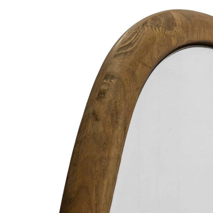Vtw Living - Spiegel Hout Organisch - Asymmetrisch - 40 x 2 x 62 cm