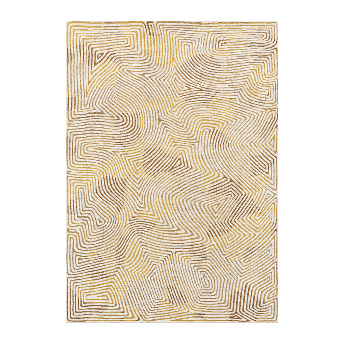 Louis de Poortere Coral Meditation Vloerkleed 200 x 280 cm - Yellow Hippy