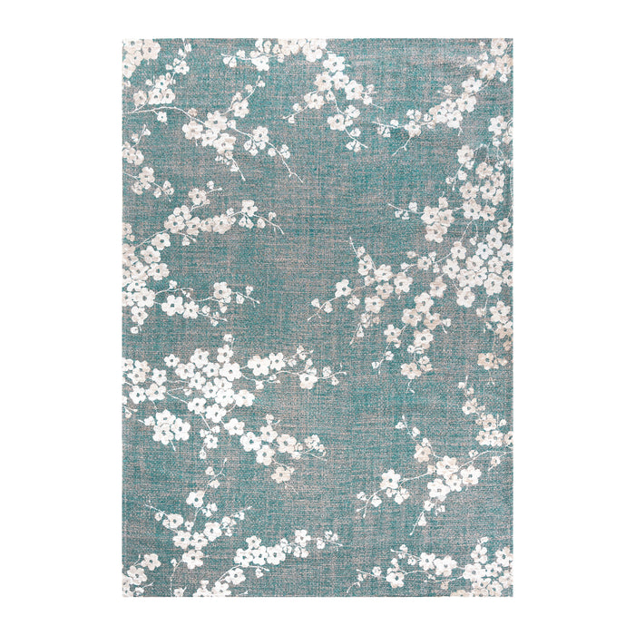 Louis de Poortere Sakura Vloerkleed 280 x 390 cm - Lake Blue