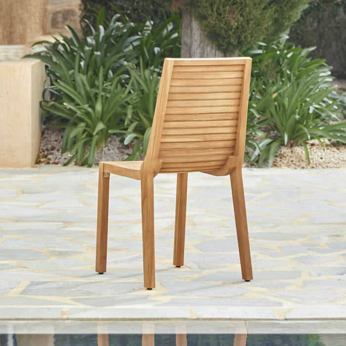 Tikamoon - Teo - Massief teakhouten tuinstoel