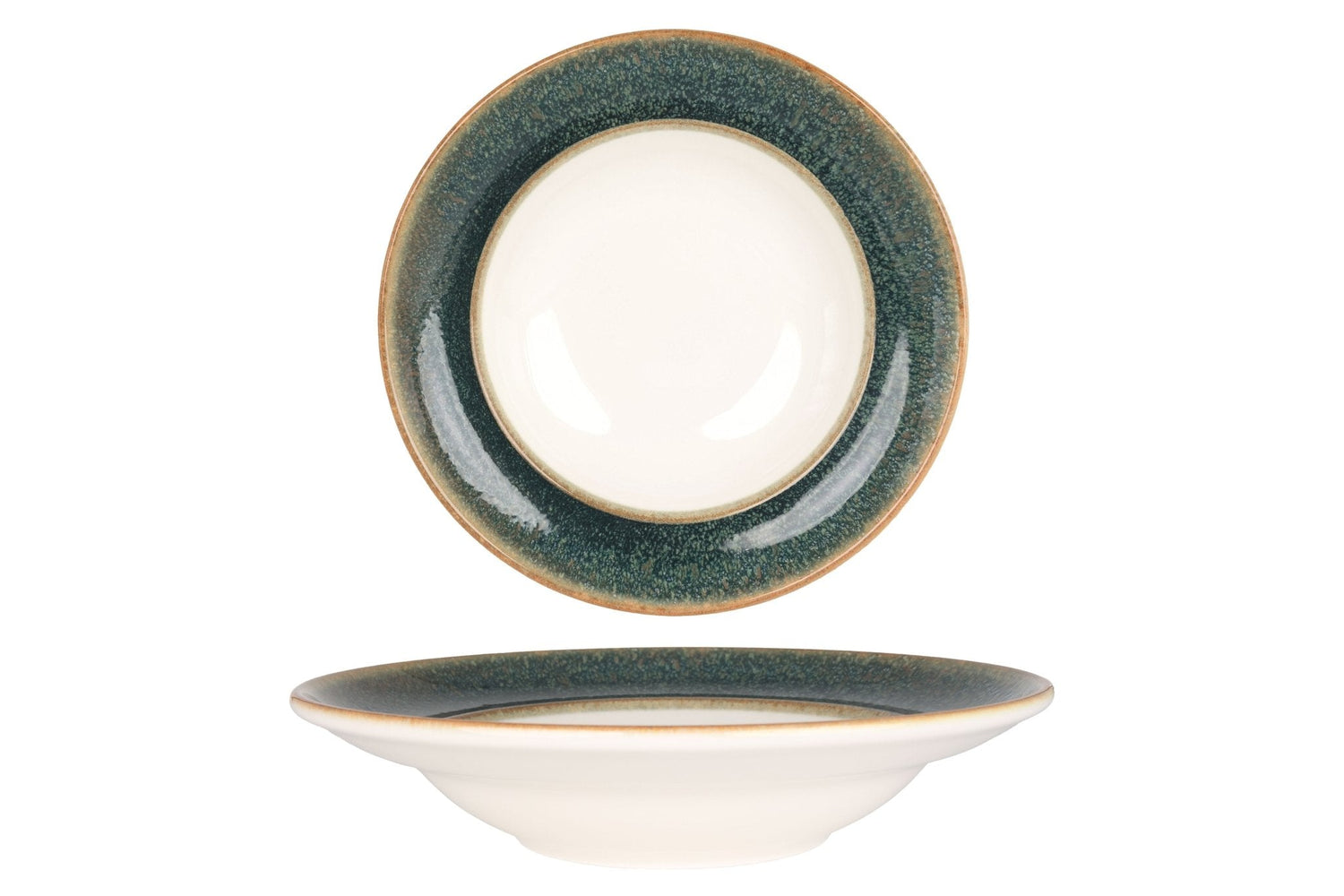 Bonna Pastabord - Ore Mar - Porselein - 24 cm 400 cc - set van 2