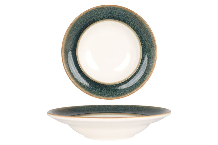 Bonna Pastabord - Ore Mar - Porselein - 24 cm 400 cc - set van 2