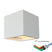 Artdelight Wandlamp Plaster Vierkant Wit incl. Led
