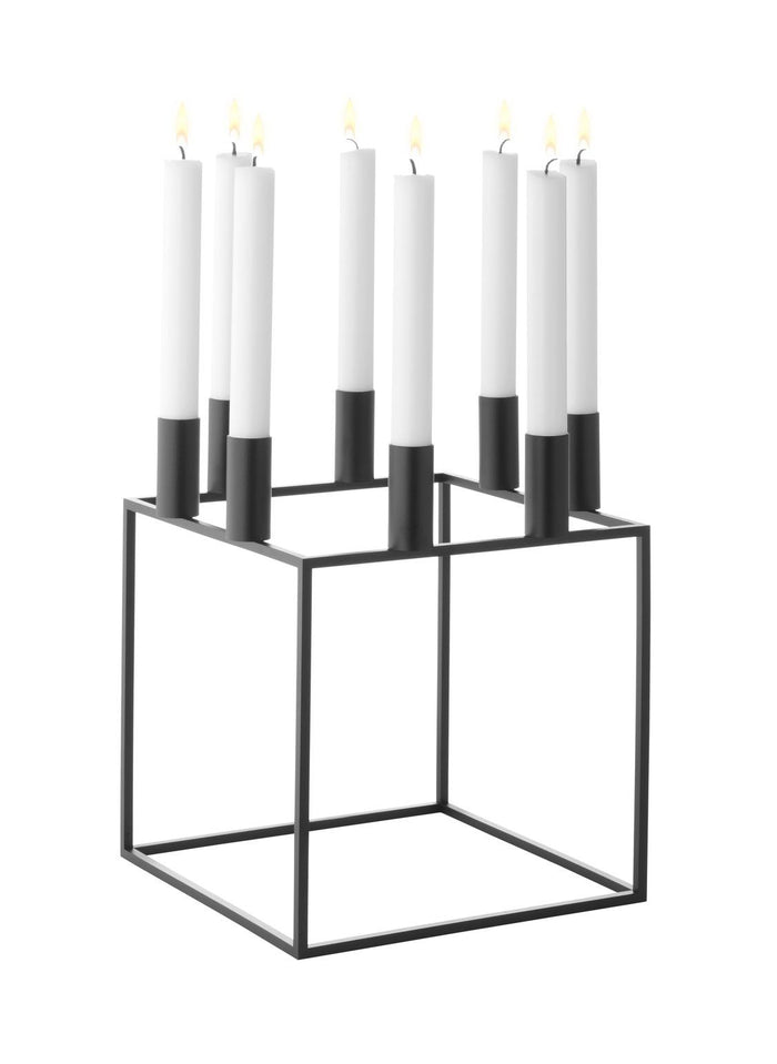 Audo Copenhagen Kubus 8 kandelaar wit