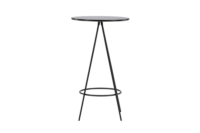 Rebellenclub Vantaa Bartafel Rond ø60cm - Zwart fineer