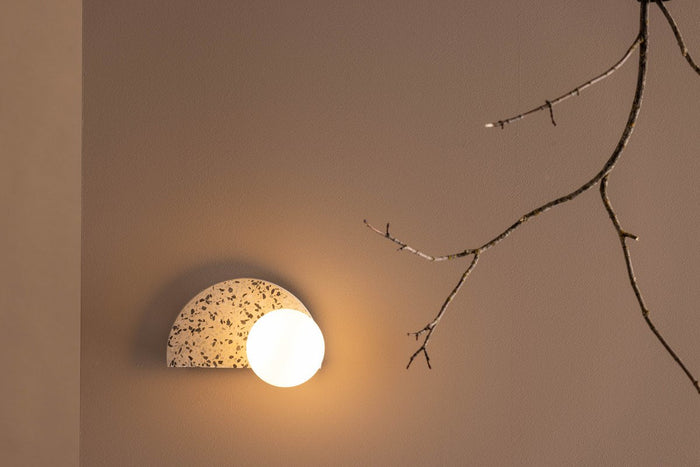 Rebellenclub Almby Wandlamp - Wit