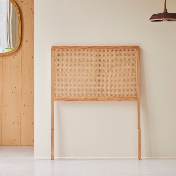 Tikamoon - Adèle - Hoofdbord met gevlochten riet 90 cm