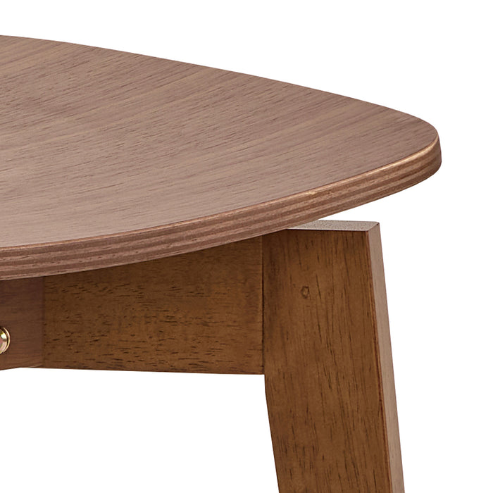 by fonQ basic Crow Eetkamerstoel - Walnootbruin