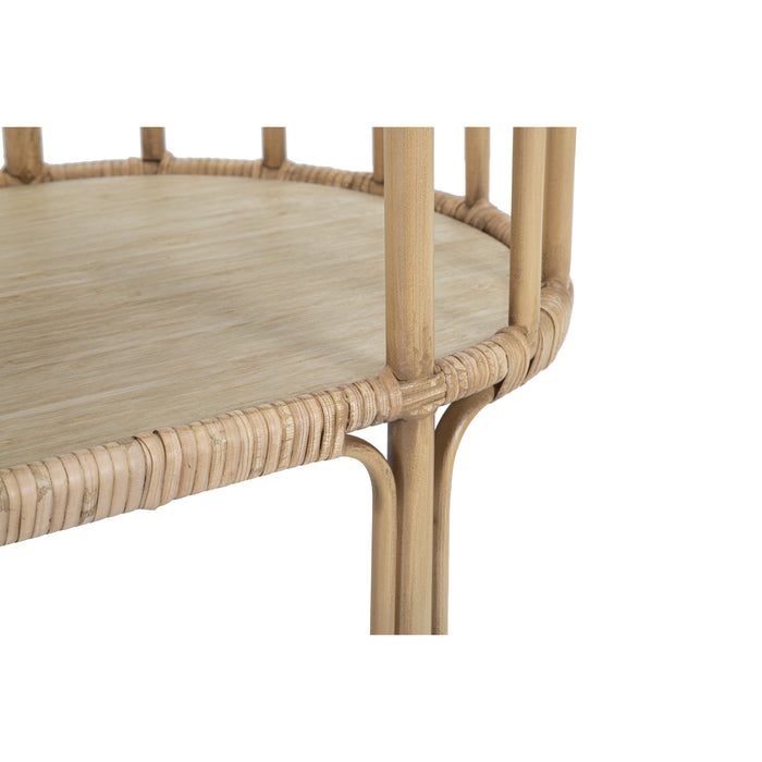 Mauro Ferretti Panama Console met 3 planken in bruin metaal