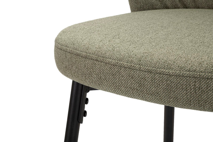 Mauro Ferretti Losanna Set van 2 stoffen barkrukken