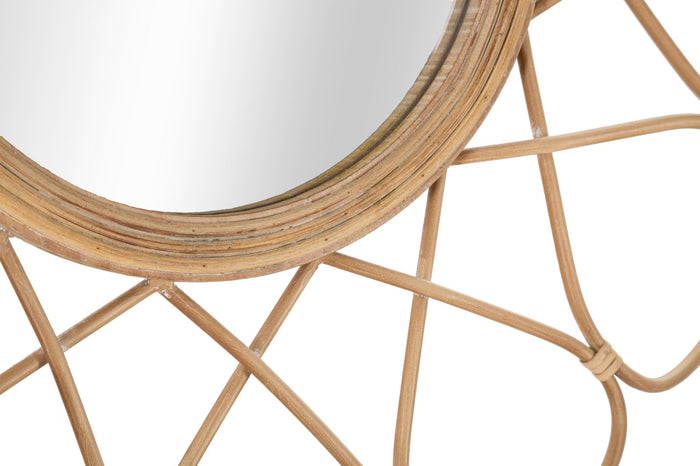 Mauro Ferretti Almeria Wandspiegel in bruin metaal