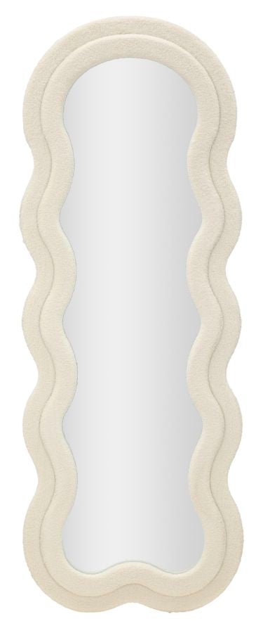 Mauro Ferretti Teddy Spiegel in crème bouclé