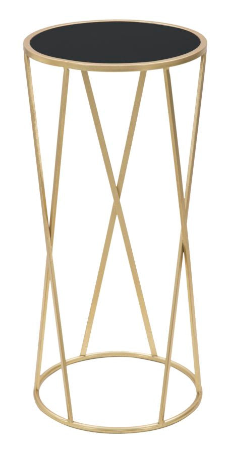 Mauro Ferretti Glam simple Ronde tafel in goud metaal