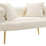 Mauro Ferretti Soffy Sofa 2 stoelen in metaal en witte stof