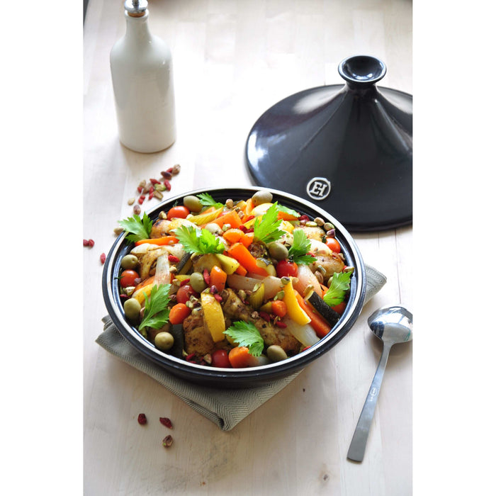 Emile Henry Tajine - Fusain - ø 27 cm | 1.8 liter