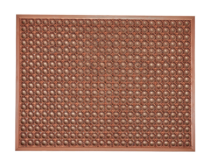MD Entree - Deurmat - Outdoormat - Lizzy - Rust - 48 x 62 cm
