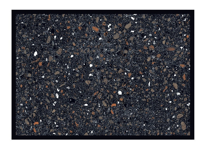 MD Entree - Deurmat - Schoonloopmat - Soft & Deco - Terrazzo black -