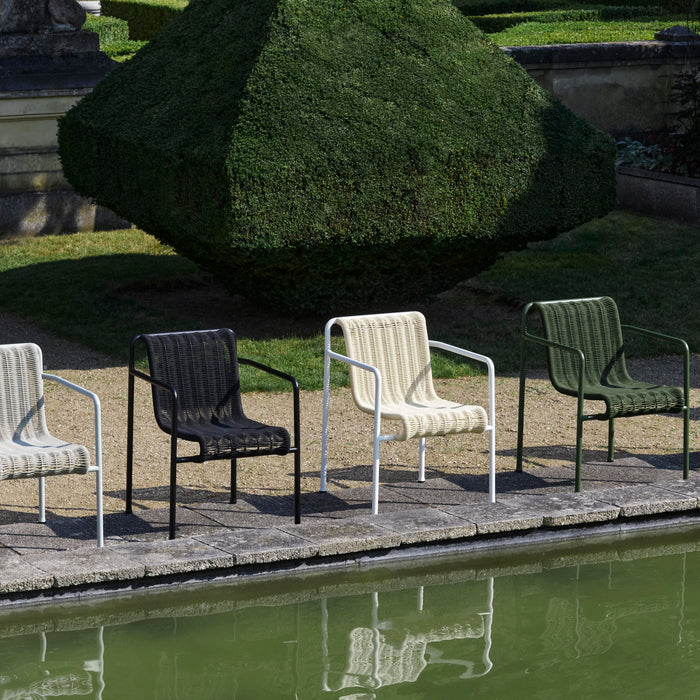 HAY Palissade Cord Tuinstoel - Olijfgroen