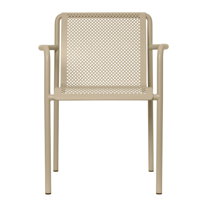 ferm LIVING Dapple Tuinstoel met Armleuning - Cashmere