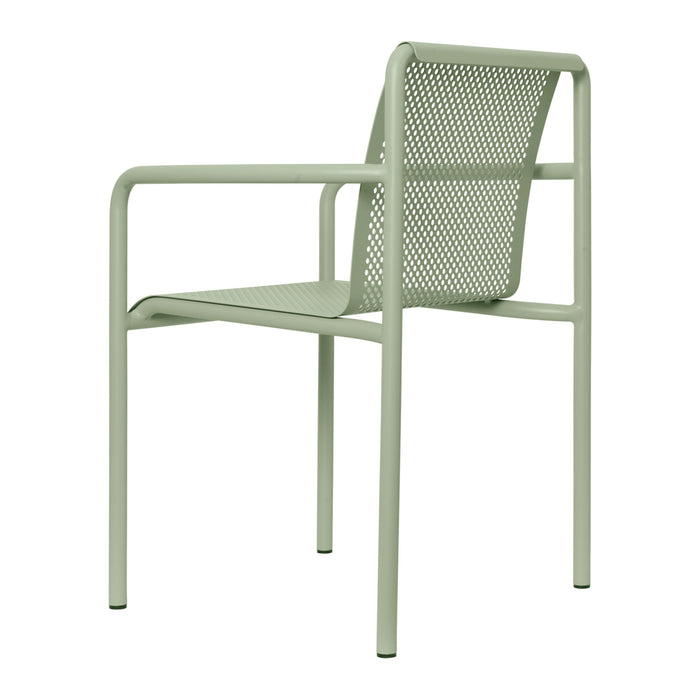 ferm LIVING Dapple Tuinstoel met Armleuning - Tea Green