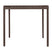 Ferm Living Dapple Tuintafel B 80 x D 80 cm - Dark Chocolate
