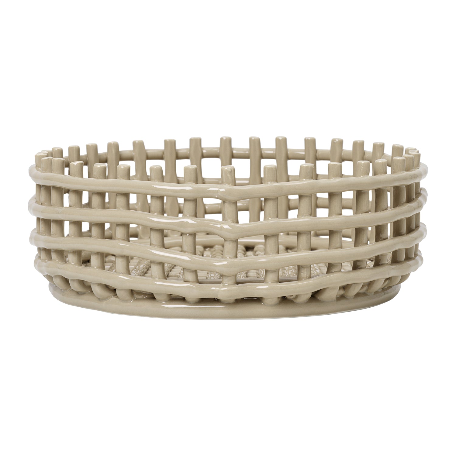 Ferm Living Ceramic Centrepiece Schaal - Cashmere
