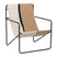 Ferm Living Desert Fauteuil - Zwart / Soil
