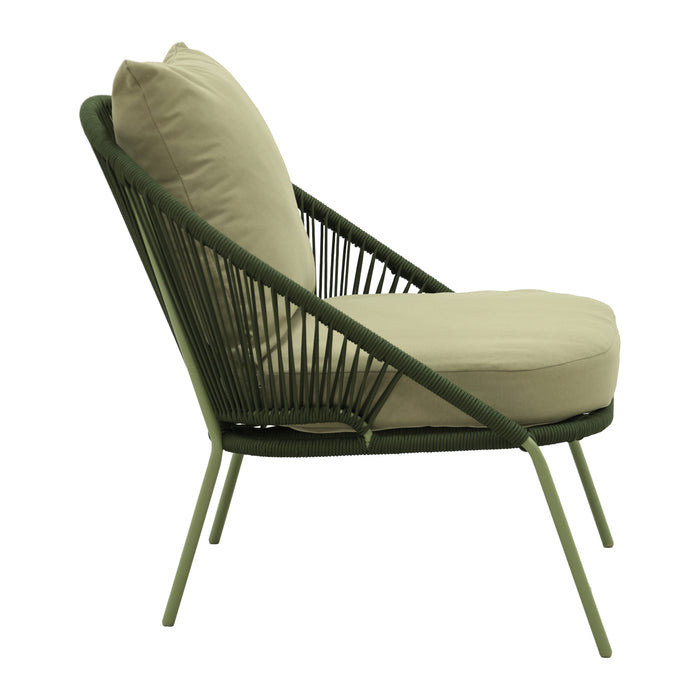 SenS-Line Ibiza Loungestoel - Groen