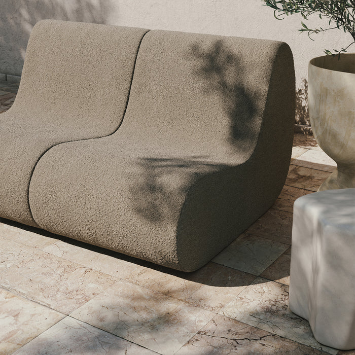 Ferm Living Rouli Center Module Loungestoel - Donker Zand