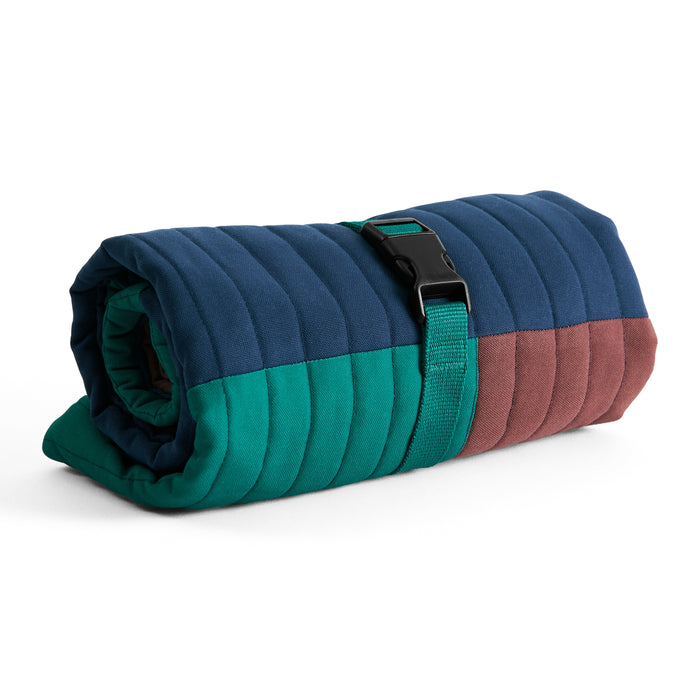HAY Dogs Travel Blanket - Burgundy / Green / Blue