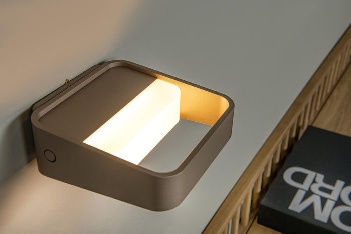 Lucide Premium SILVI Wandlamp - Koffie